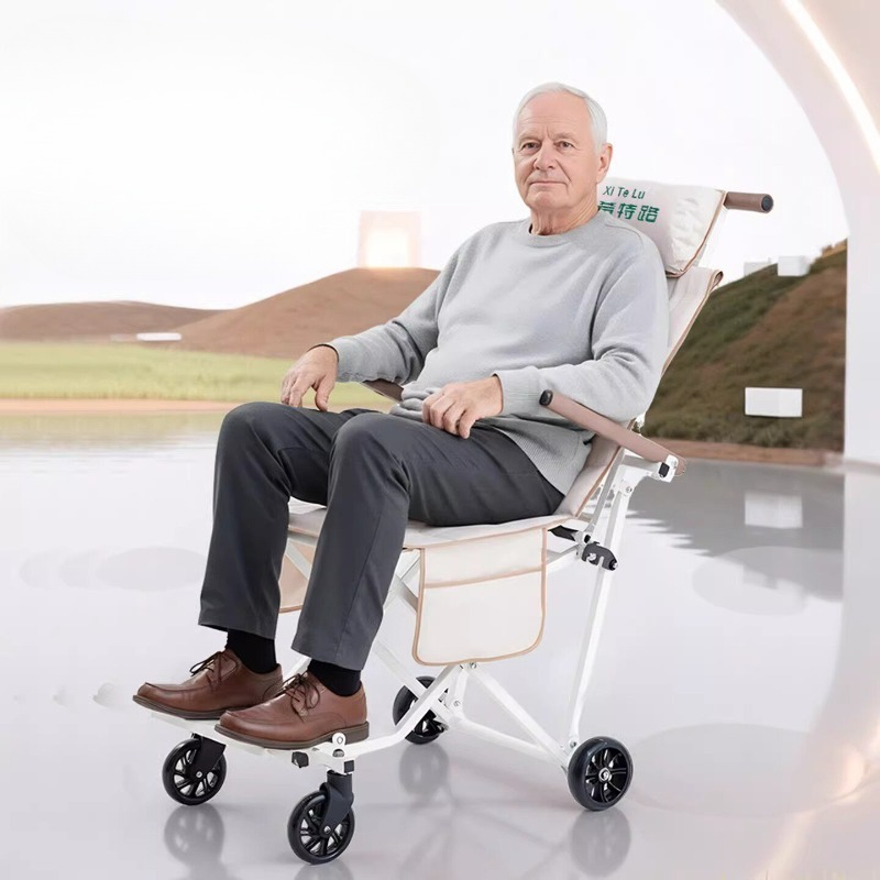 Outdoor Camping Trolley - Çok Fonksiyonlu Katlanabilir Taşınabilir Kamp Sandalyesi