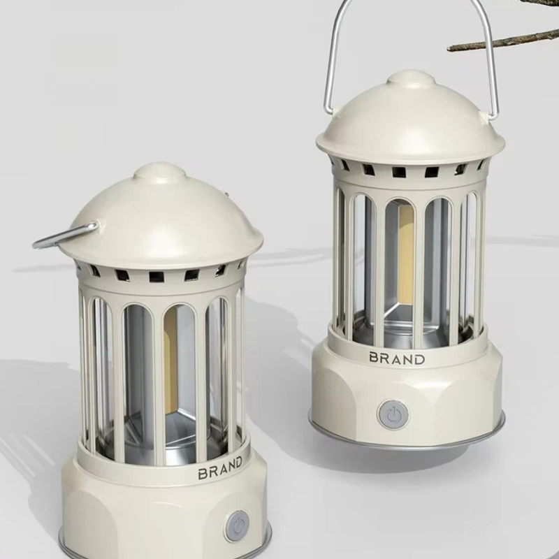 Battery Outdoor Camping - Genel Retro Açık Kamp Feneri Taşınabilir