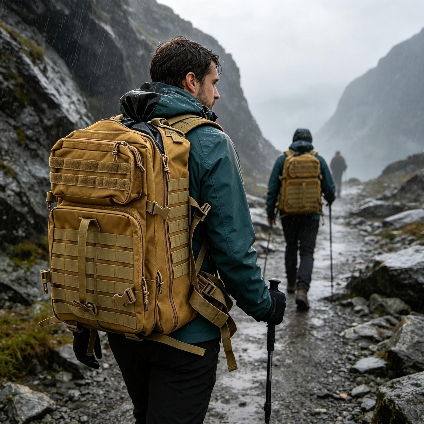 Outdoor Camping Backpack - Sırt Çantası Astarı Su Geçirmez 10