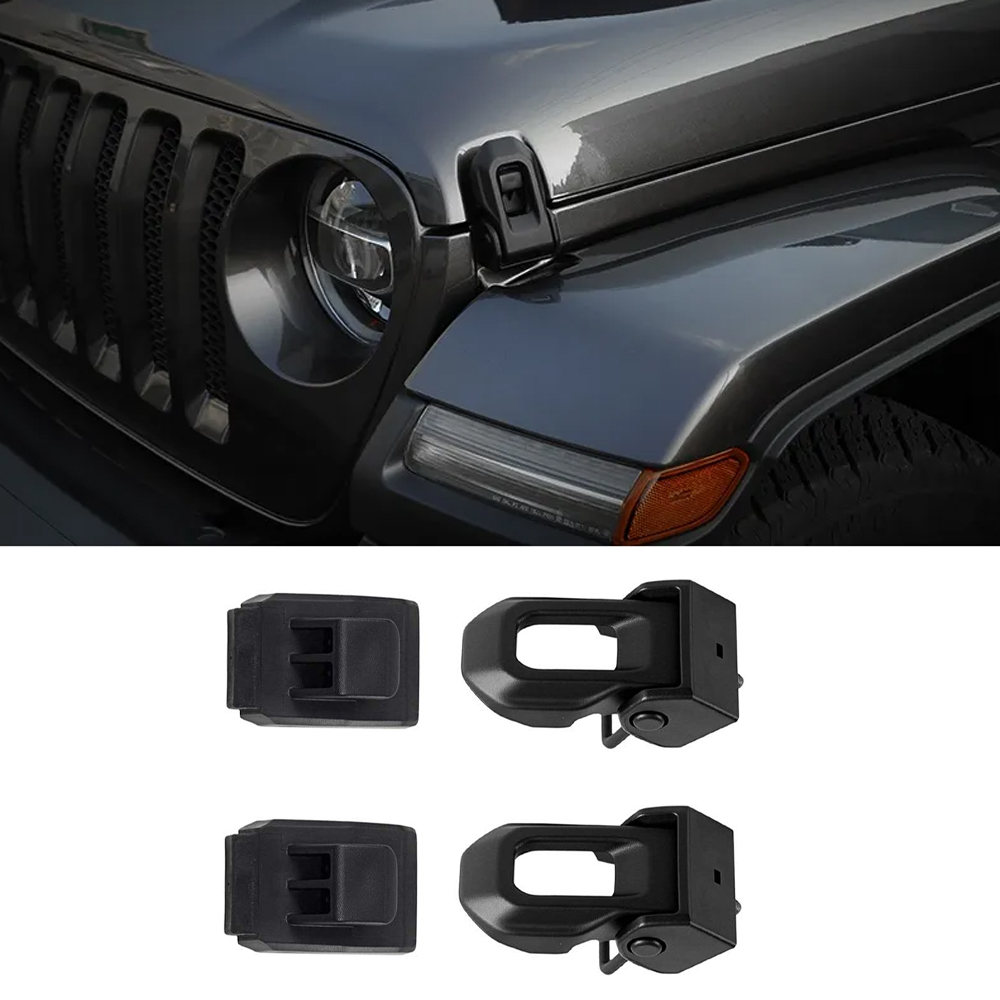 Outdoor Camping Jeep - 2 adet araba kilitleme kaput mandalları