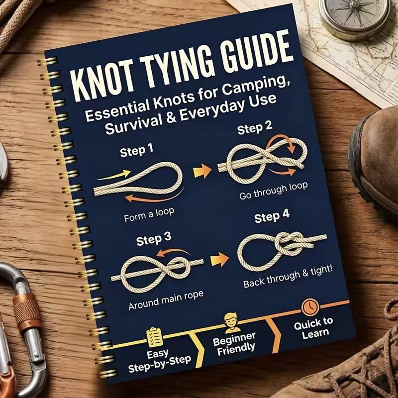 Outdoor Camping Essentials - Açık Hava Hayatta Kalma Düğümleri Adım