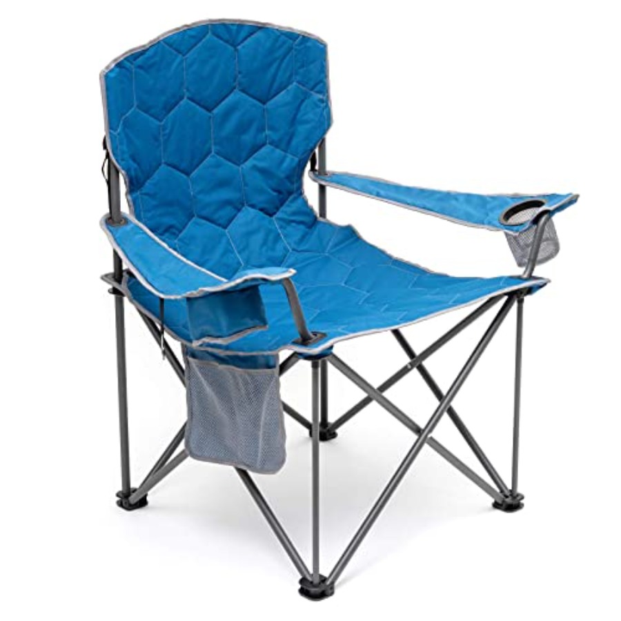 Outdoor Oversized Camping Chair - Açık Hava/Seyahat/Piknik/Kamp için ağır hizmet tipi