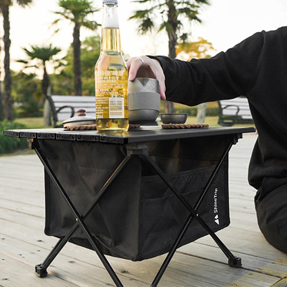 Outdoor Camping Table With Storage - Açık Hava Kamp Katlanır Saklama Çantası