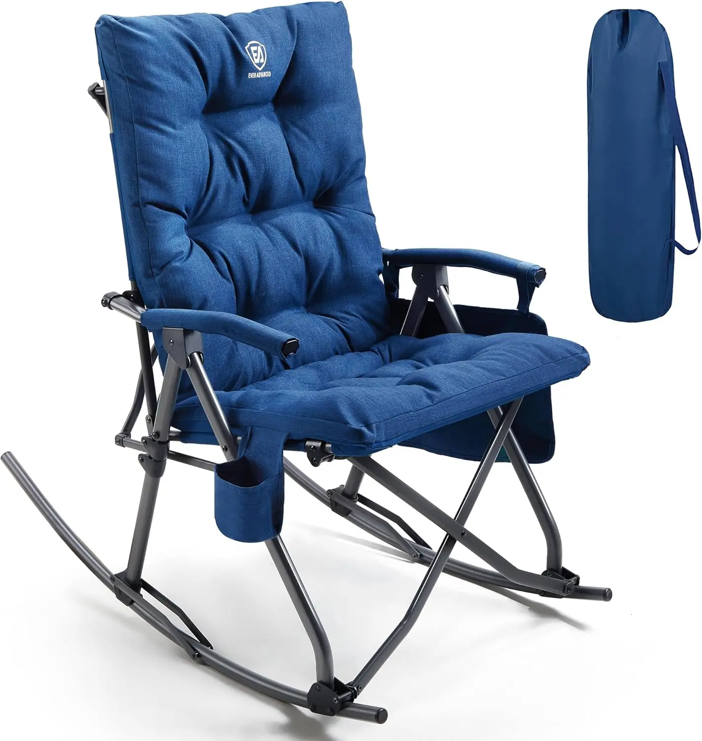 Outdoor Oversized Camping Chair - Büyük Boy Katlanır Sallanan Kamp Sandalyesi,