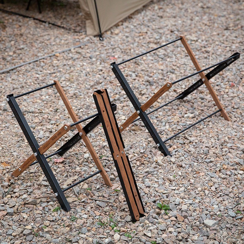 Outdoor Camping Table With Storage - Taşınabilir Katlanır Kamp Masaları Sepeti Çok