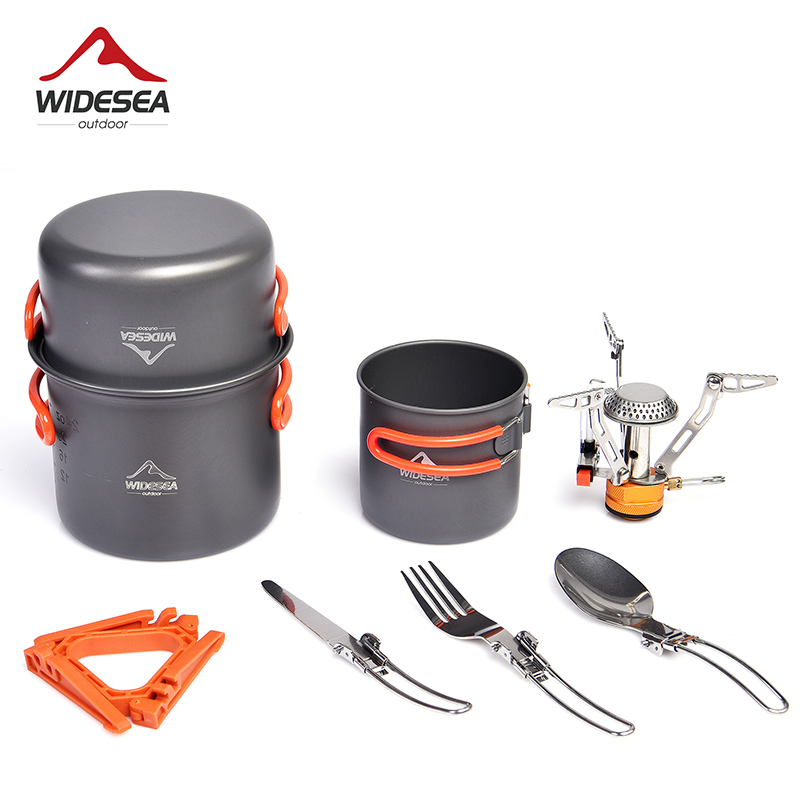Outdoor Camping Dining Set - Widesea kamp TENCERE SETİ açık sofra