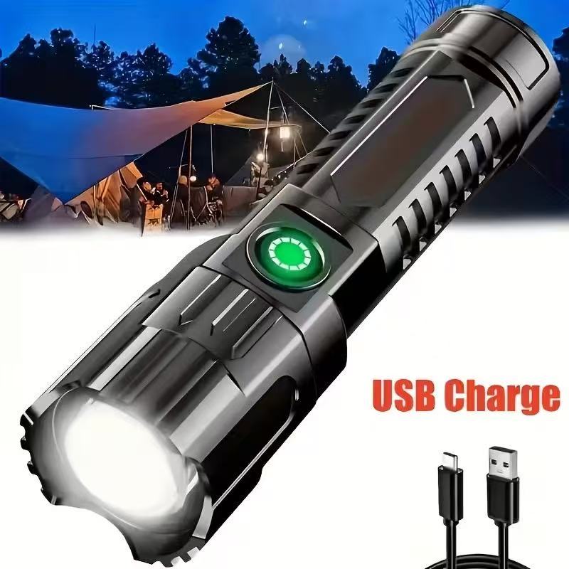 Battery Outdoor Camping - Yeni Yüksek Güçlü Led El Feneri