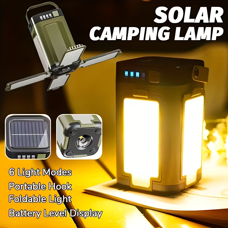 Güneş Enerjili Taşınabilir Kam - Outdoor Camping Lights incelemesi ve fiyatı