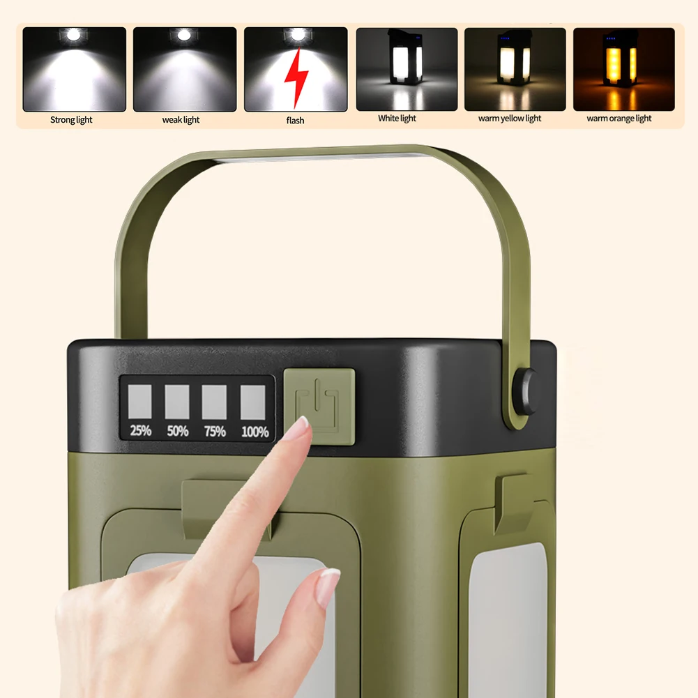 Güneş Enerjili Taşınabilir Kam - Outdoor Camping Lights incelemesi ve fiyatı
