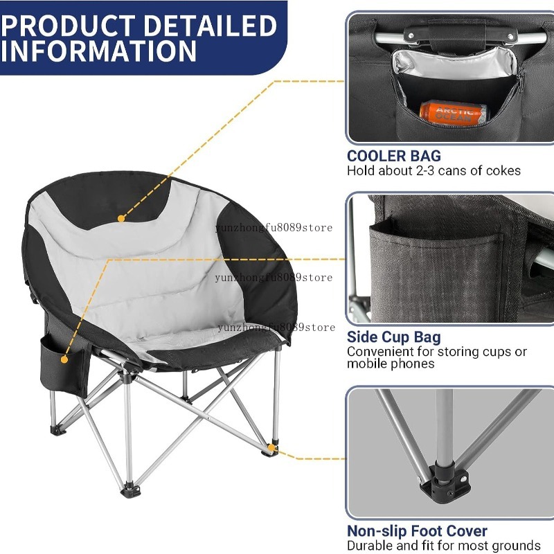 Büyük Boy Dolgulu Kamp Ay Sand - Outdoor Oversized Camping Chair incelemesi ve fiyatı