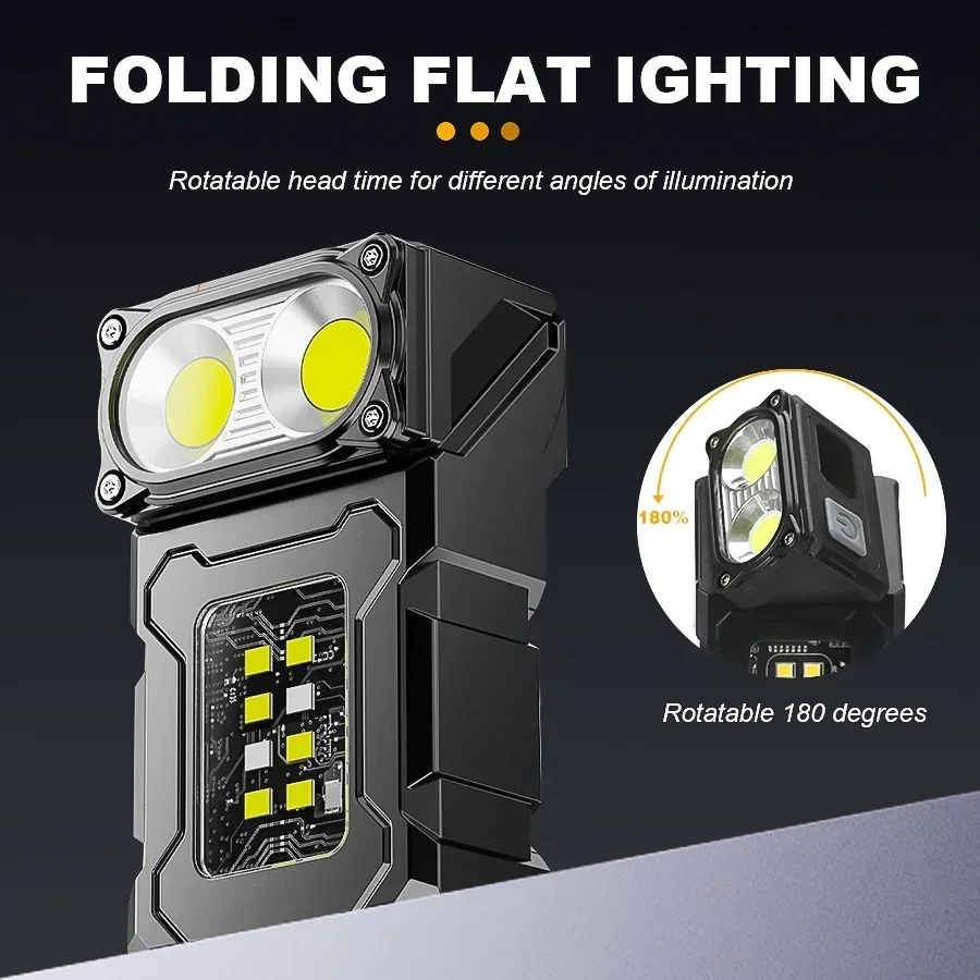 Mini Taşınabilir LED COB El Fe - Battery Outdoor Camping incelemesi ve fiyatı