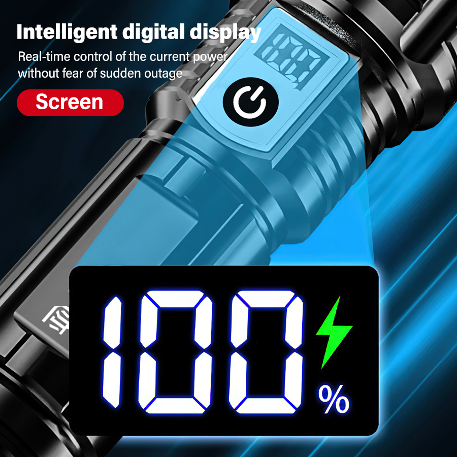 Yüksek Güçlü 200000LM LED El F - Battery Outdoor Camping incelemesi ve fiyatı