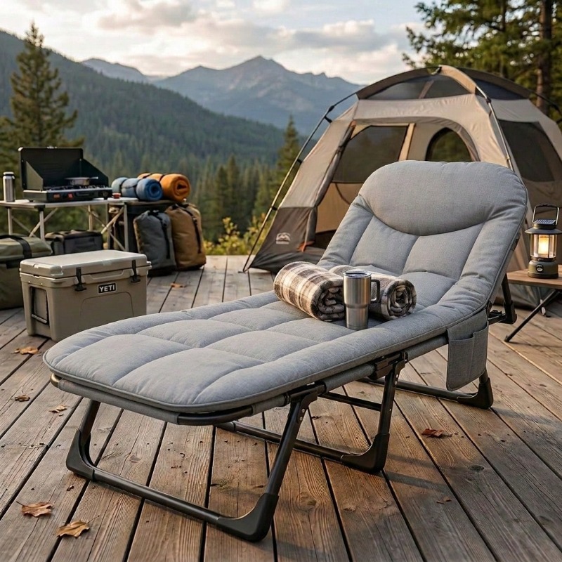Taşınabilir Katlanır Şezlong,  - Outdoor Oversized Camping Chair incelemesi ve fiyatı