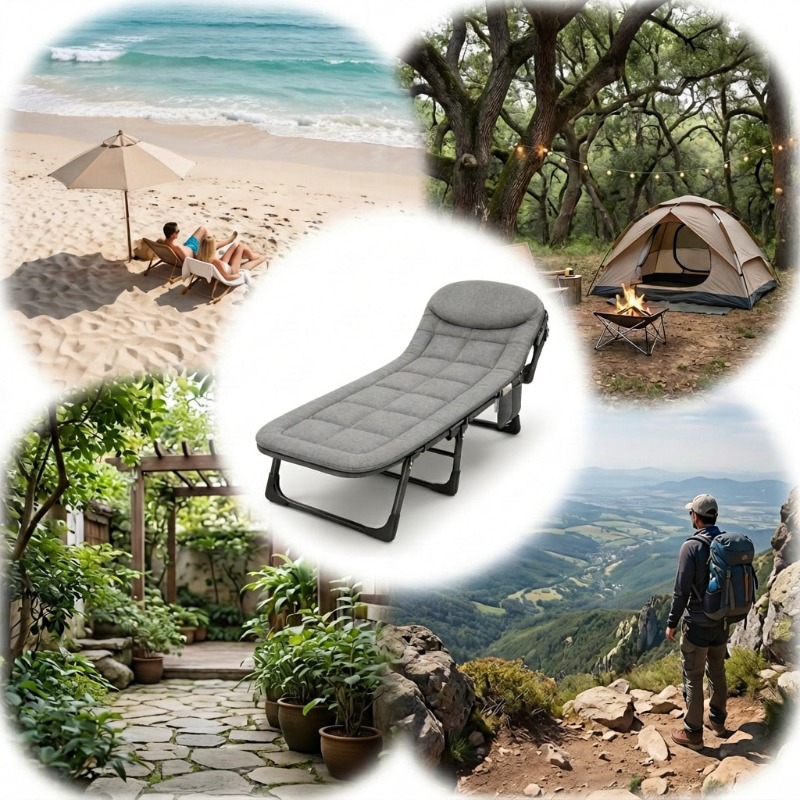 Taşınabilir Katlanır Şezlong,  - Outdoor Oversized Camping Chair incelemesi ve fiyatı