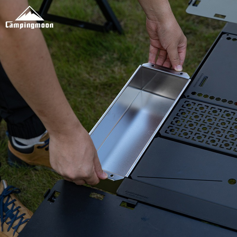 CAMPINGMOON CK-11 Paslanmaz Çe - Outdoor Camping Table With Storage incelemesi ve fiyatı