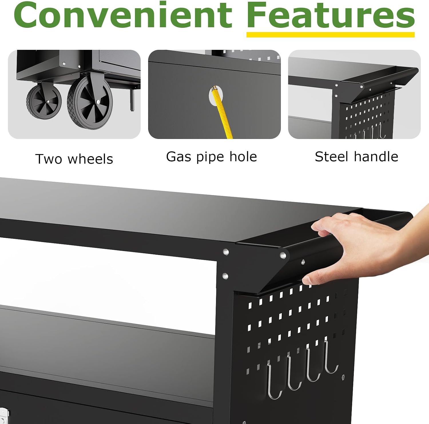 Açık Hava Izgara Arabası Masas - Outdoor Camping Table With Storage incelemesi ve fiyatı