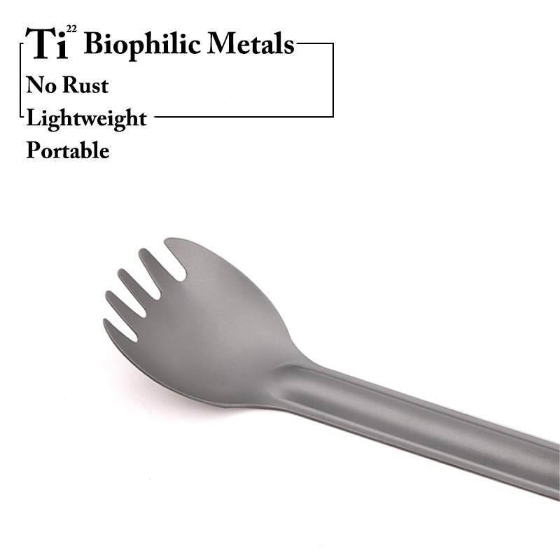 TiTo Titanyum Spork Kaşık Uzun - Outdoor Camping Dining Set incelemesi ve fiyatı