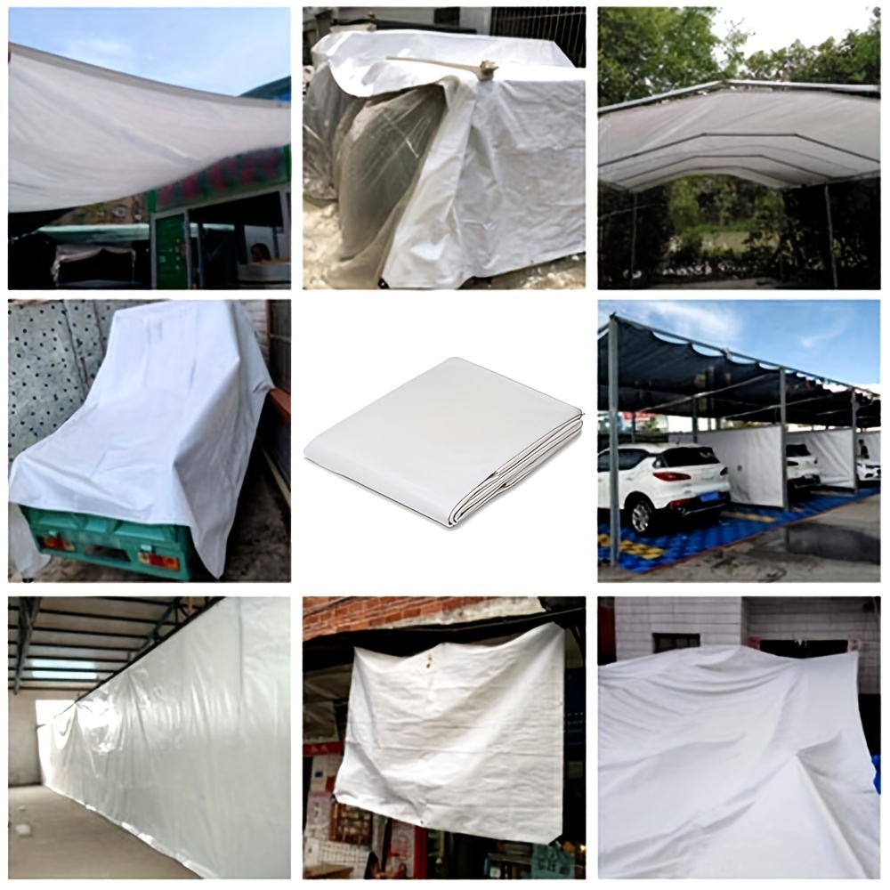 Büyük Özel Branda Beyaz 3x5 6  - Waterproof Tarp Shelter incelemesi ve fiyatı