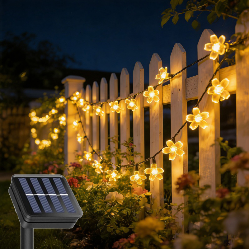 Açık Hava Güneş Enerjili LED Ç - Outdoor Camping Lights String incelemesi ve fiyatı