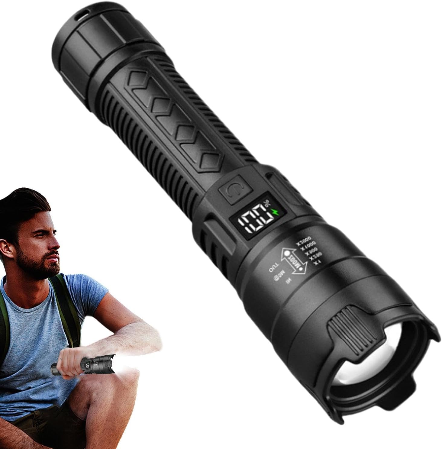 Taktik LED El Feneri 2000LM US - Outdoor Camping Adventure incelemesi ve fiyatı