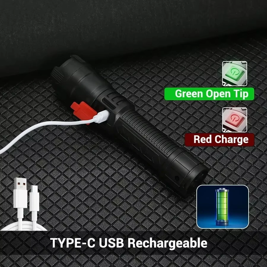 Taktik LED El Feneri 2000LM US - Outdoor Camping Adventure incelemesi ve fiyatı