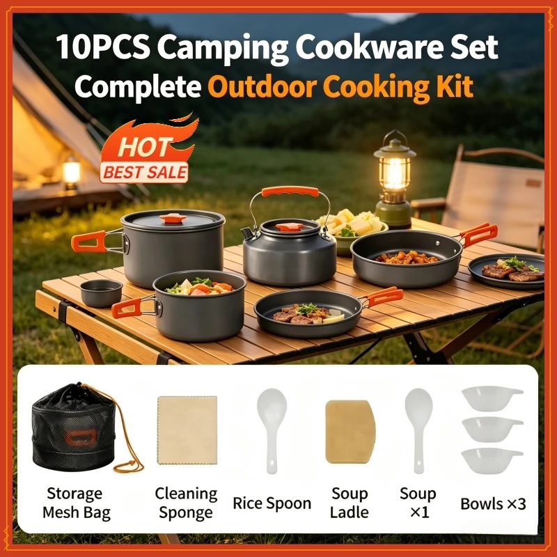10 Parça Ultra Hafif Alüminyum - Outdoor Camping Essentials incelemesi ve fiyatı