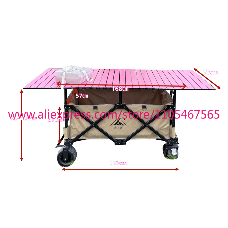 1 adet kampçı arabası büyük ka - Outdoor Camping Trolley incelemesi ve fiyatı