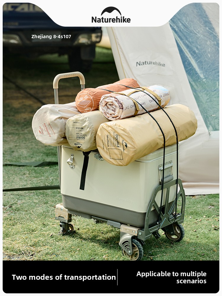 Naturehike 2'si 1 Arada Katlan - Outdoor Camping Trolley incelemesi ve fiyatı