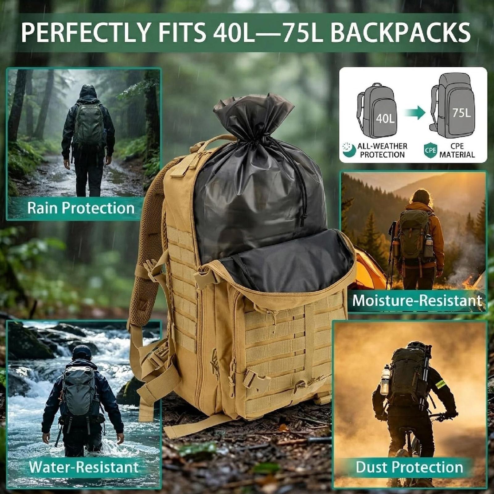 Sırt Çantası Astarı Su Geçirme - Outdoor Camping Backpack incelemesi ve fiyatı