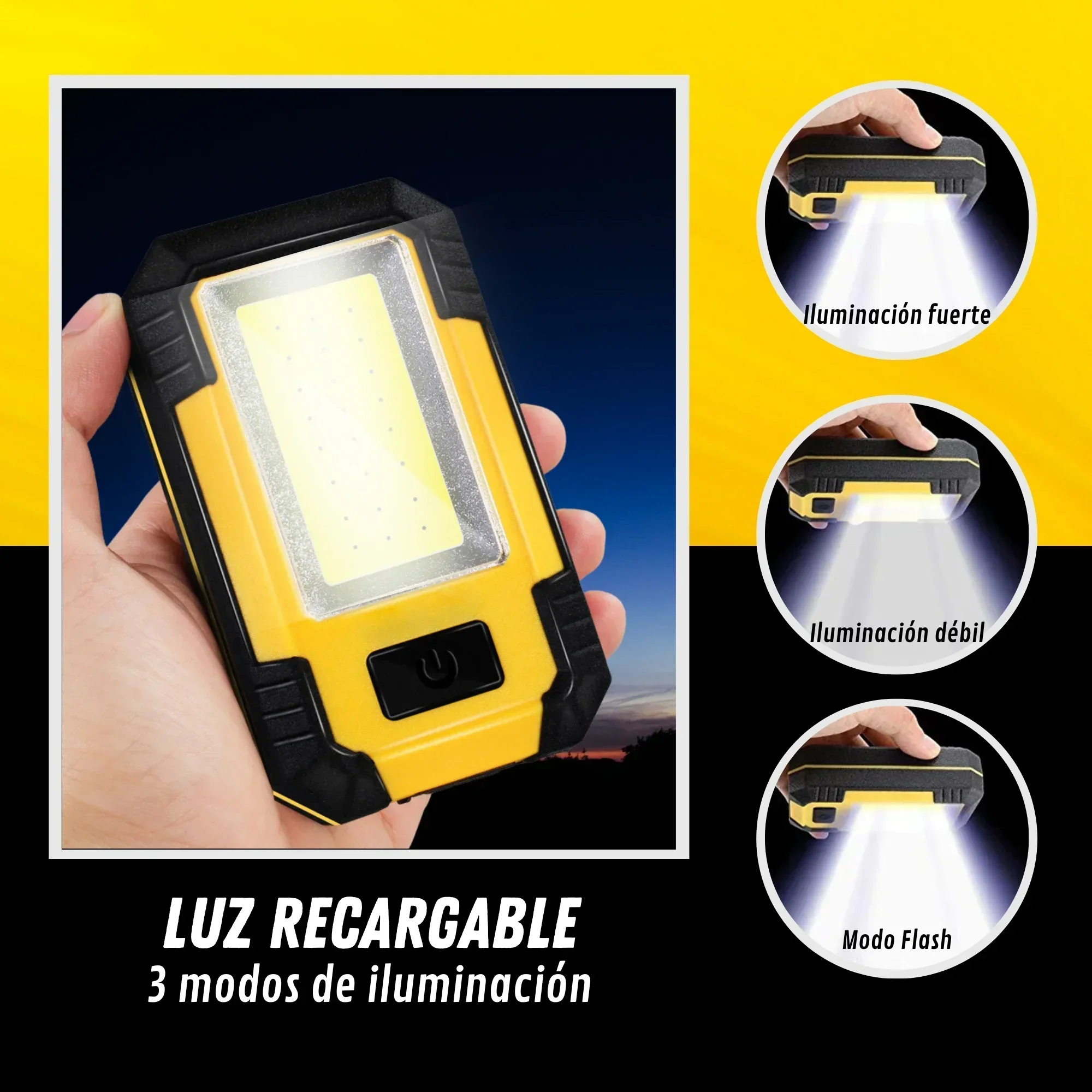 Şarj Edilebilir 4000mAh Çalışm - Outdoor Camping Lights incelemesi ve fiyatı