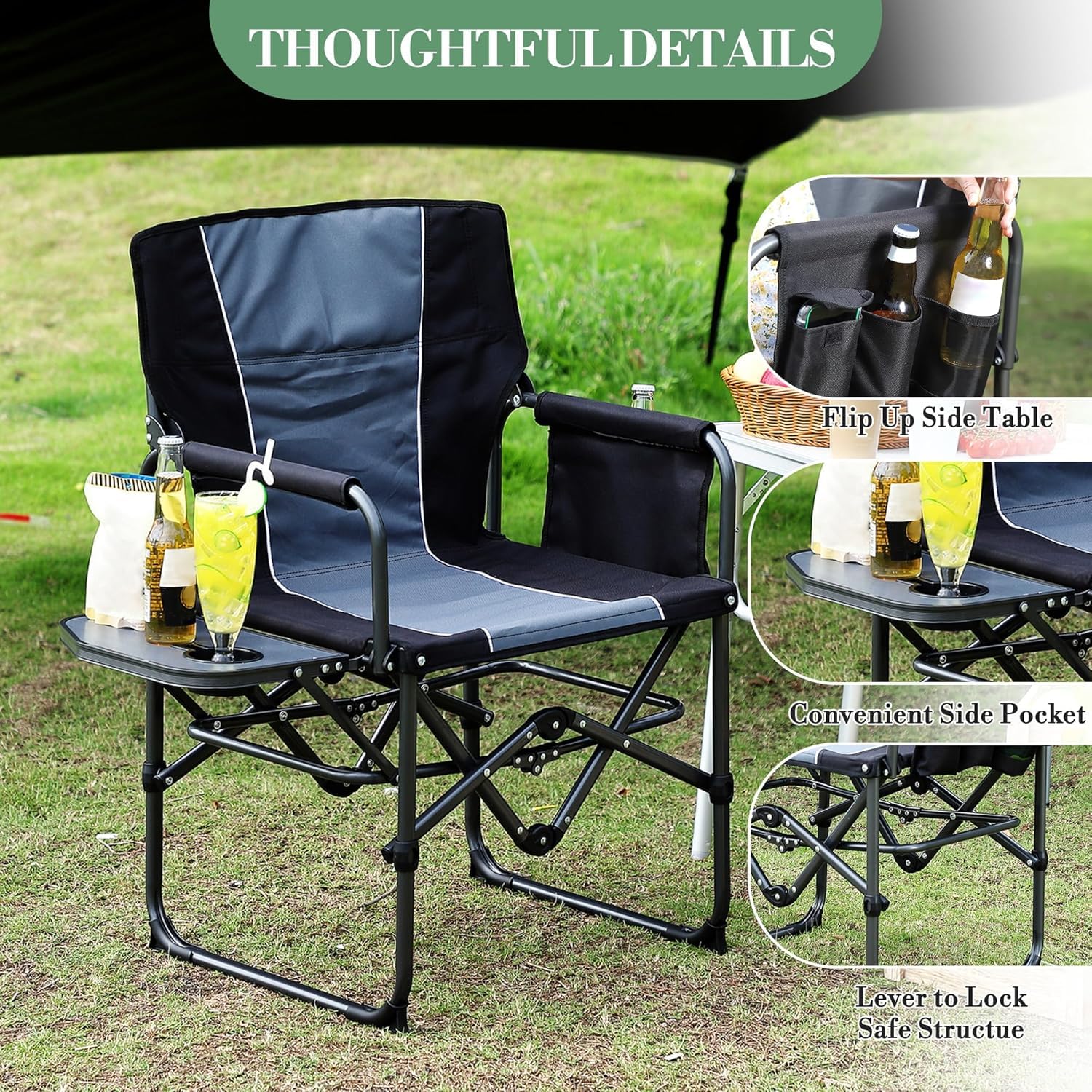 Ağır Hizmet Tipi Büyük Boy Dir - Outdoor Oversized Camping Chair incelemesi ve fiyatı