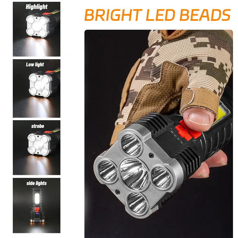 5 LED Yüksek Güçlü Led El Fene - Outdoor Camping Adventure incelemesi ve fiyatı