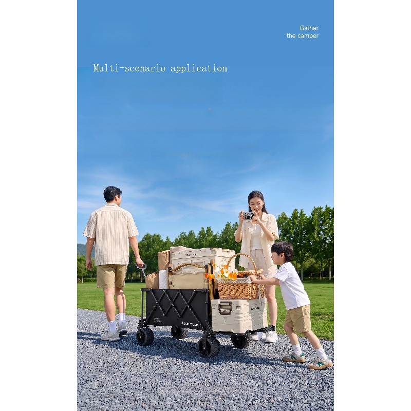Katlanabilir Kamp Arabası, Açı - Outdoor Camping Trolley incelemesi ve fiyatı