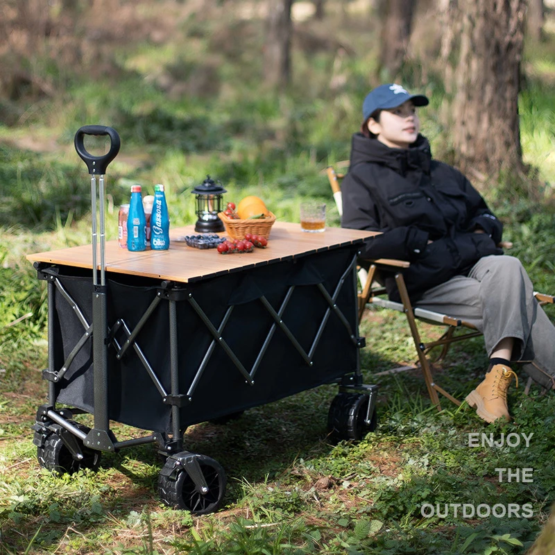 MOEYE Kamp Arabası 220L Büyük  - Outdoor Camping Trolley incelemesi ve fiyatı