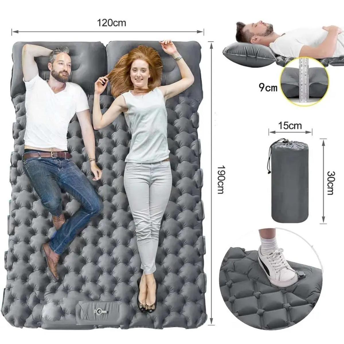 Tek ve Çift Kişilik Şişirilebi - Camp Pillow Compressible incelemesi ve fiyatı