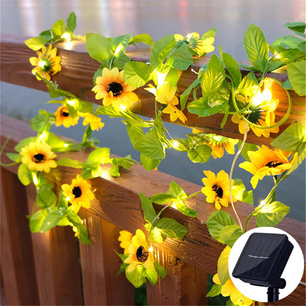 2/5/10 M Güneş Ayçiçeği Işık D - Outdoor Camping Lights String incelemesi ve fiyatı