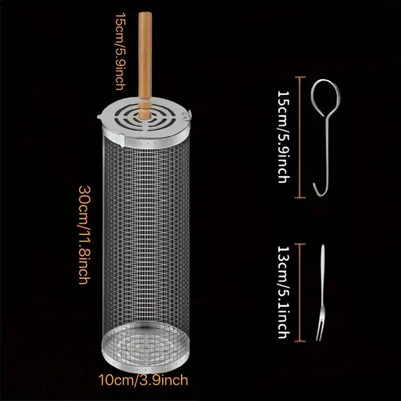 Yuvarlak Barbekü Izgara Sepeti - Outdoor Camping Essentials incelemesi ve fiyatı