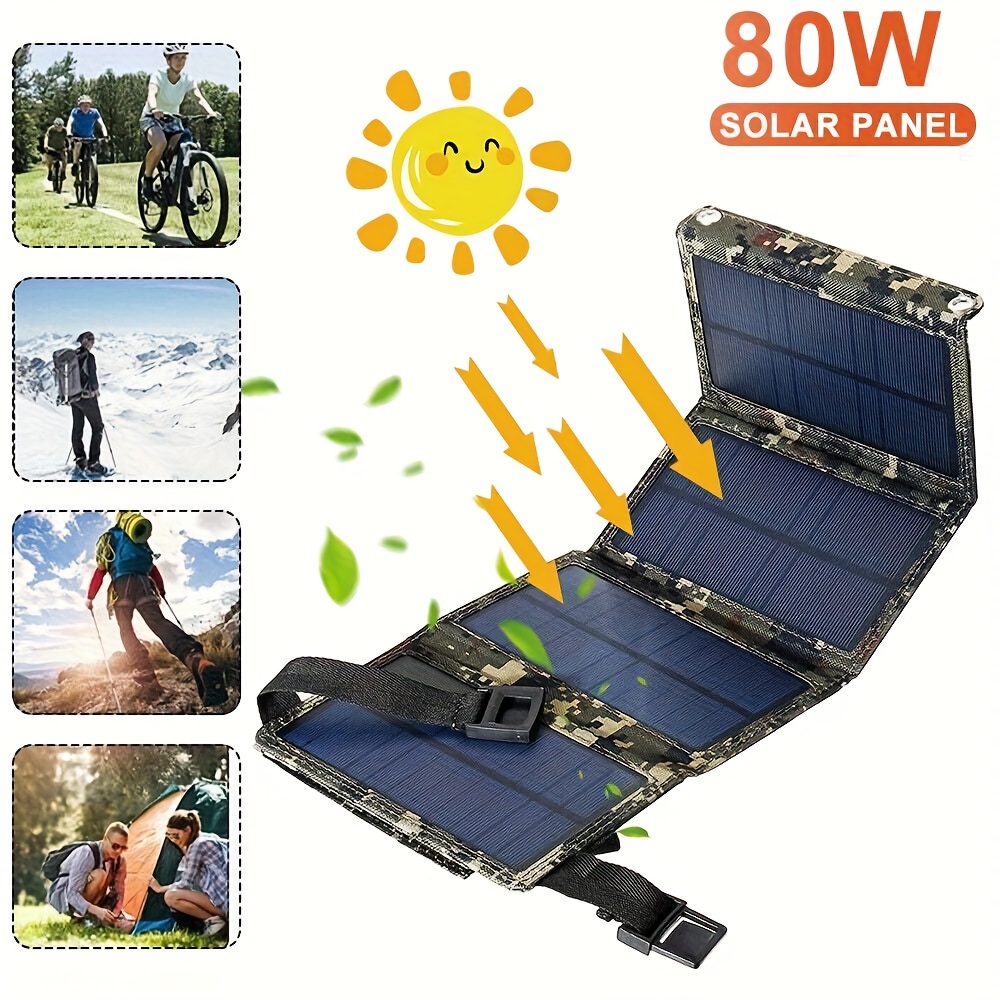 Güneş Paneli 80W Taşınabilir K - Outdoor Camping Hiking incelemesi ve fiyatı