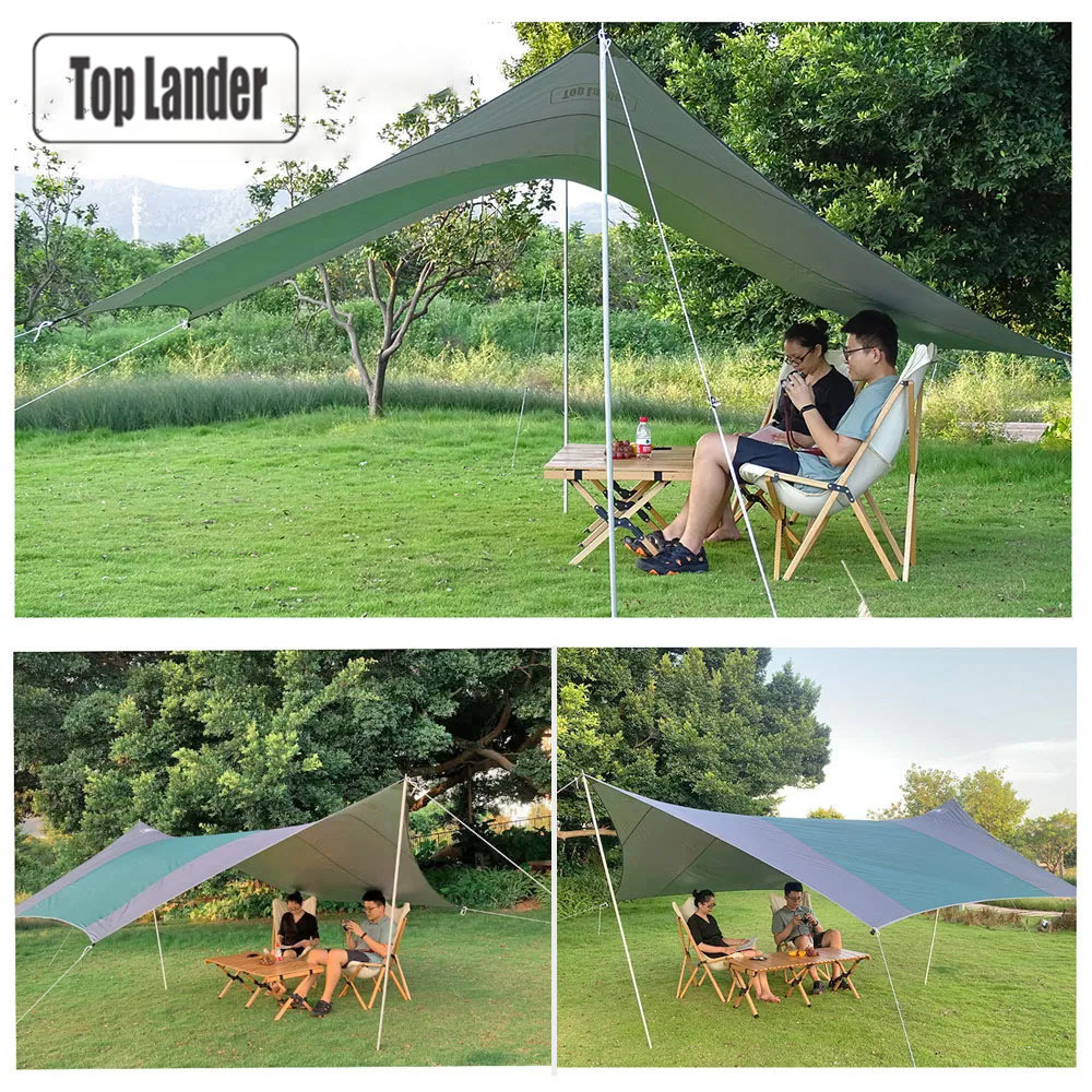 Hex Kamp Tarp 4.1x4.1 m Su Geç - Waterproof Tarp Shelter incelemesi ve fiyatı