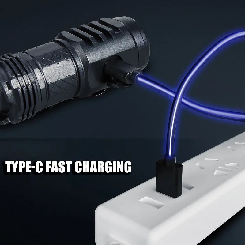 Yüksek Güçlü LED El Feneri Dah - Battery Outdoor Camping incelemesi ve fiyatı