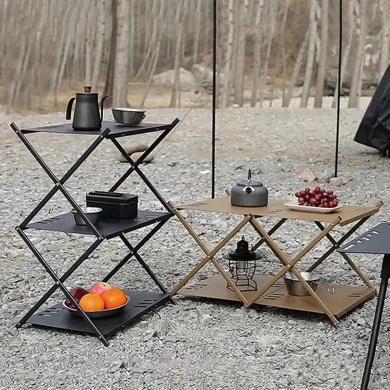 Dış Mekan Alüminyum Alaşımlı 3 - Outdoor Camping Table With Storage incelemesi ve fiyatı