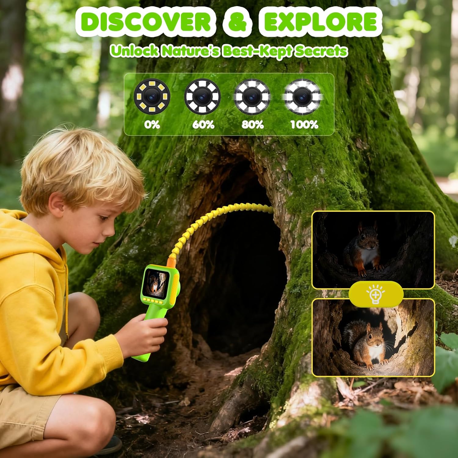 Çocuklar için Endoskop, Işıklı - Outdoor Camping For Kids incelemesi ve fiyatı