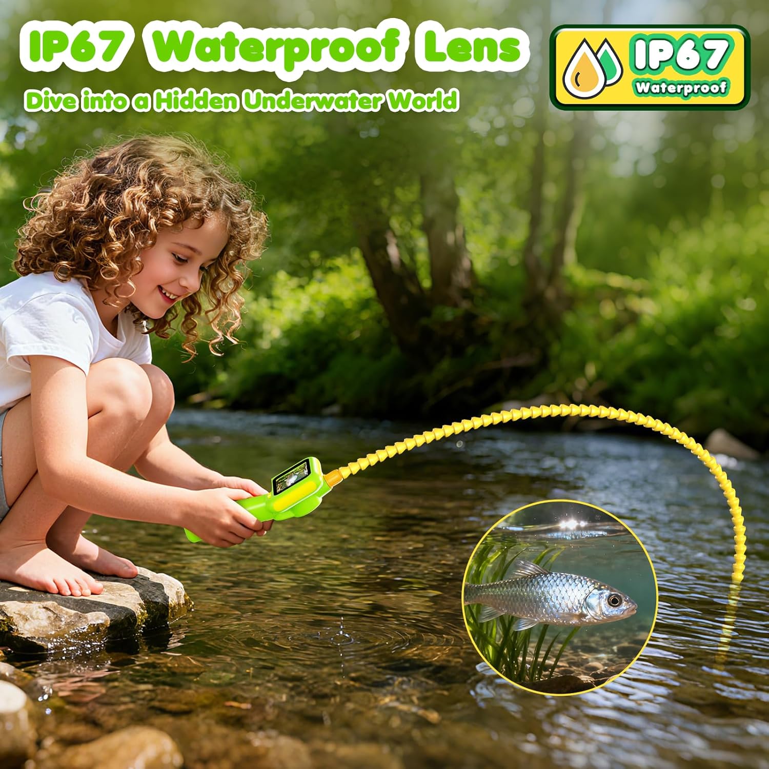 Çocuklar için Endoskop, Işıklı - Outdoor Camping For Kids incelemesi ve fiyatı