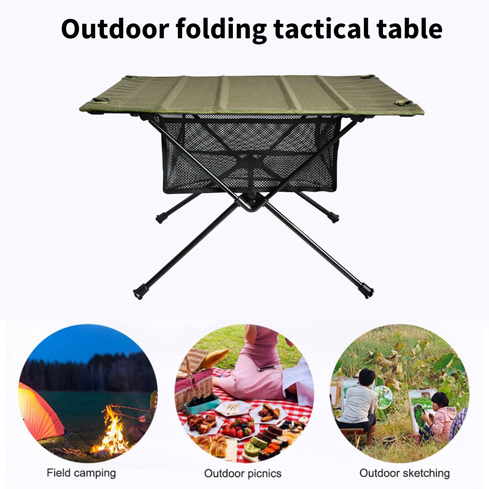 Kamp Katlanabilir Masa Saklama - Outdoor Camping Table With Storage incelemesi ve fiyatı