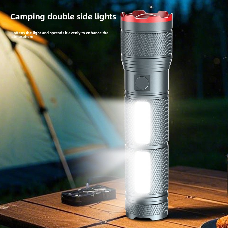 7200mAh Vurgu El Feneri COB Ya - Outdoor Camping Lights incelemesi ve fiyatı