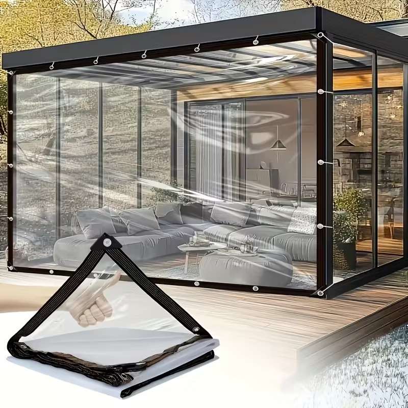 Kalın Şeffaf PVC Branda Ağır H - Waterproof Tarp Shelter incelemesi ve fiyatı
