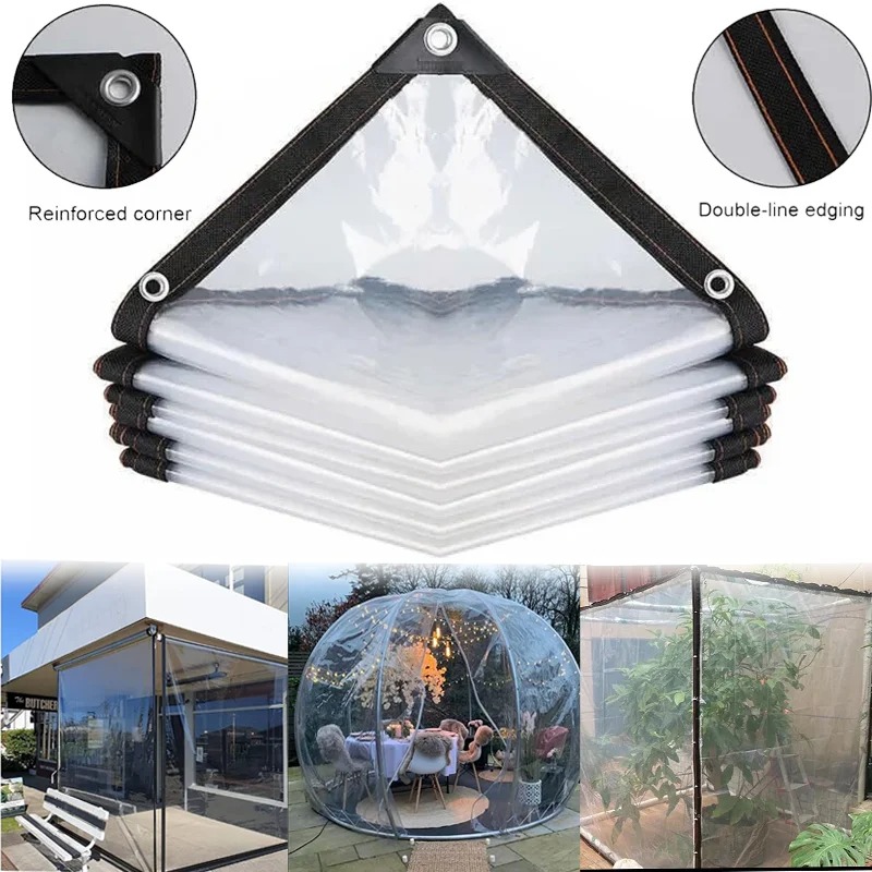 Kalın Şeffaf PVC Branda Ağır H - Waterproof Tarp Shelter incelemesi ve fiyatı