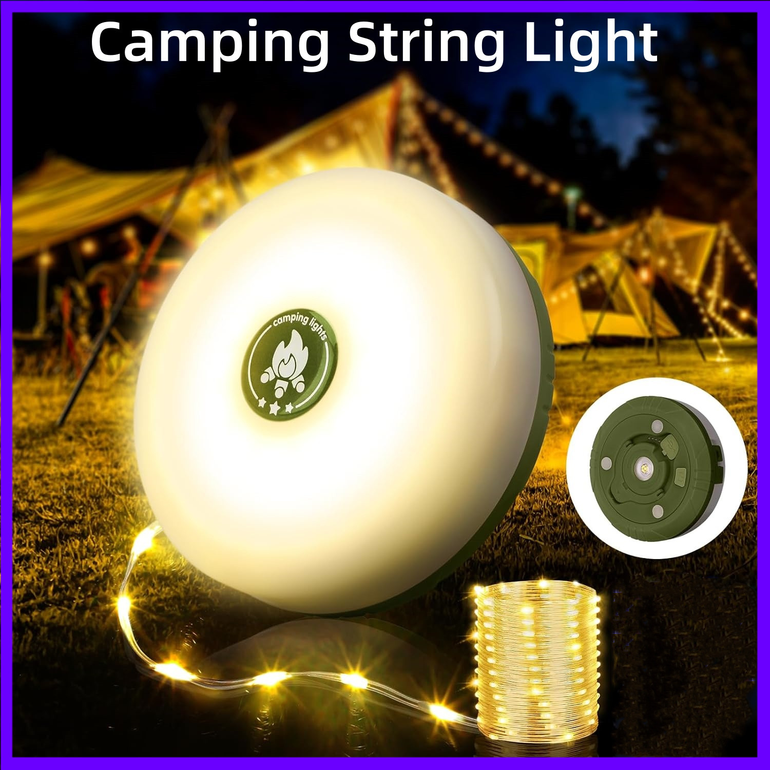 Dış Mekan LED Işık Dizileri 10 - Outdoor Camping Lights String incelemesi ve fiyatı
