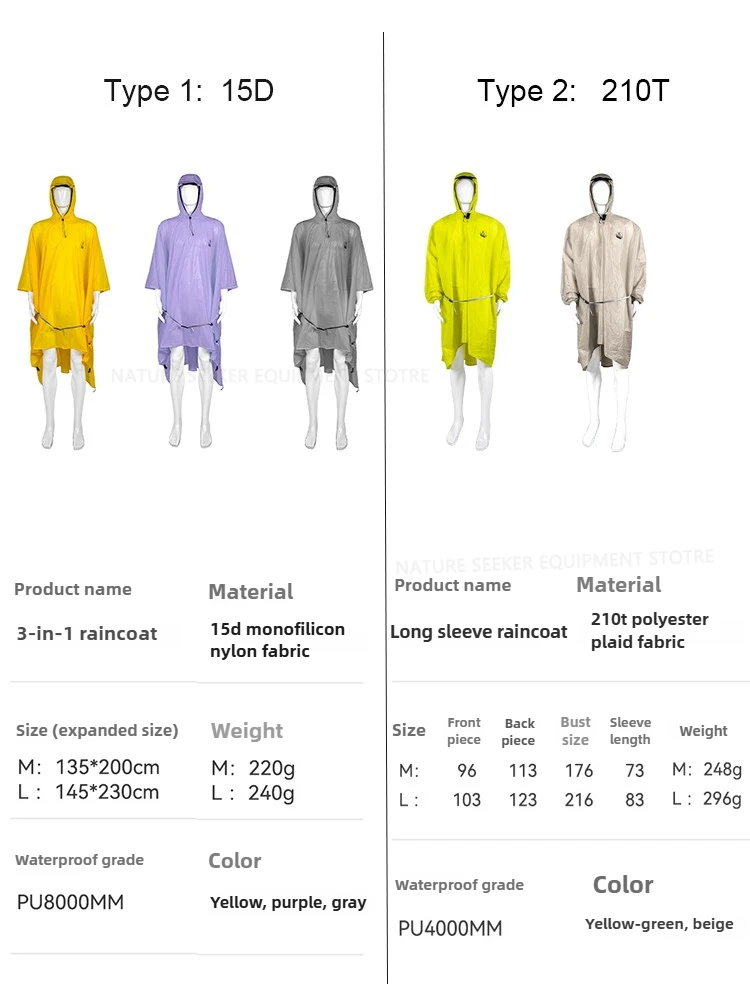 15D/210T Yağmurluk Su Geçirmez - Waterproof Tarp Shelter incelemesi ve fiyatı